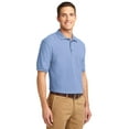 thumbnail image 4 of Port Authority Tall Silk Touch Polo-LT (Light Blue), 4 of 6