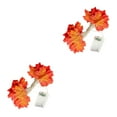 thumbnail image 1 of stanreset Waterproof 2 Modes Maple Leaf LED Backyard Strip Lamp Garland Party Christmas Thanks-giving Decoration 3 Meters 2Set, 1 of 6