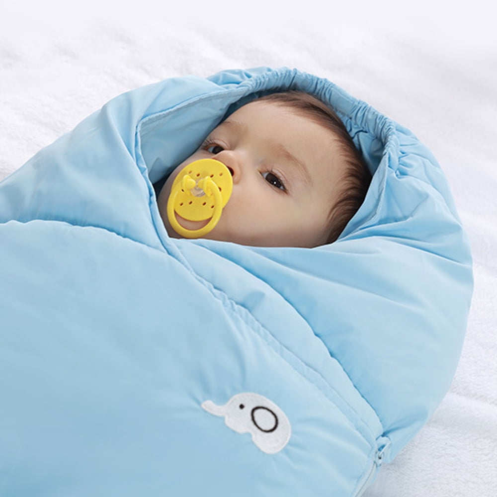 sleeping bag in moses basket