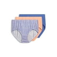 thumbnail image 4 of Women's Jockey® 3-pk. Supersoft Breathe Brief Panties Set 2373 Color: Deep Sangria Multi Size: 9, 4 of 4