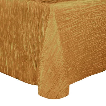 

Ultimate Textile Crinkle Taffeta - Delano 90 x 120-Inch Rectangular Tablecloth with Rounded Corners