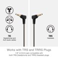 thumbnail image 2 of MEE audio Quarter Inch Stereo Audio Adapter, 3.5mm (1/8") Female to 6.3mm (1/4") Male Converter (3 Pack), 2 of 6