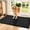 Black, variant on Chenille Absorbent Front Door Mat 72" x 24", Dog Door Mat for Muddy Paws, Trap Dirt Doormat, Mud Mat for Dogs, Washable Non Slip Outdoor Indoor Doormats for Entryway, Light Grey