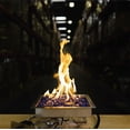 thumbnail image 3 of 10" Square CSA Certified Fire Pit Burner Kit, Stainless Steel, Propane, Electronic Ignition, 3 of 7