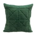 thumbnail image 1 of Parkland Collection PILL21396P Zoe Transitional Green Square Throw Pillow, 1 of 6