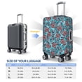 thumbnail image 2 of Luggage Cover Anti Scratch, Cute Flowers_M Elastic Suitcase Protector Fits 18-32 Inch Luggage, 2 of 2