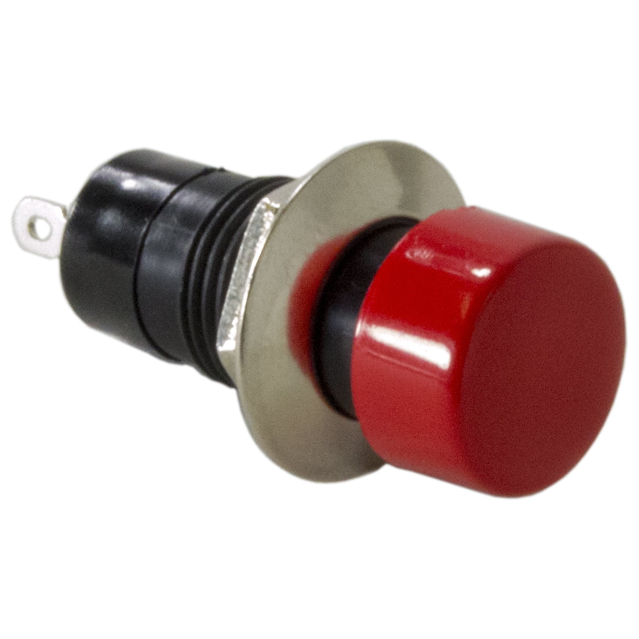 Round Momentary Switch Normally Open 3A 125V AC