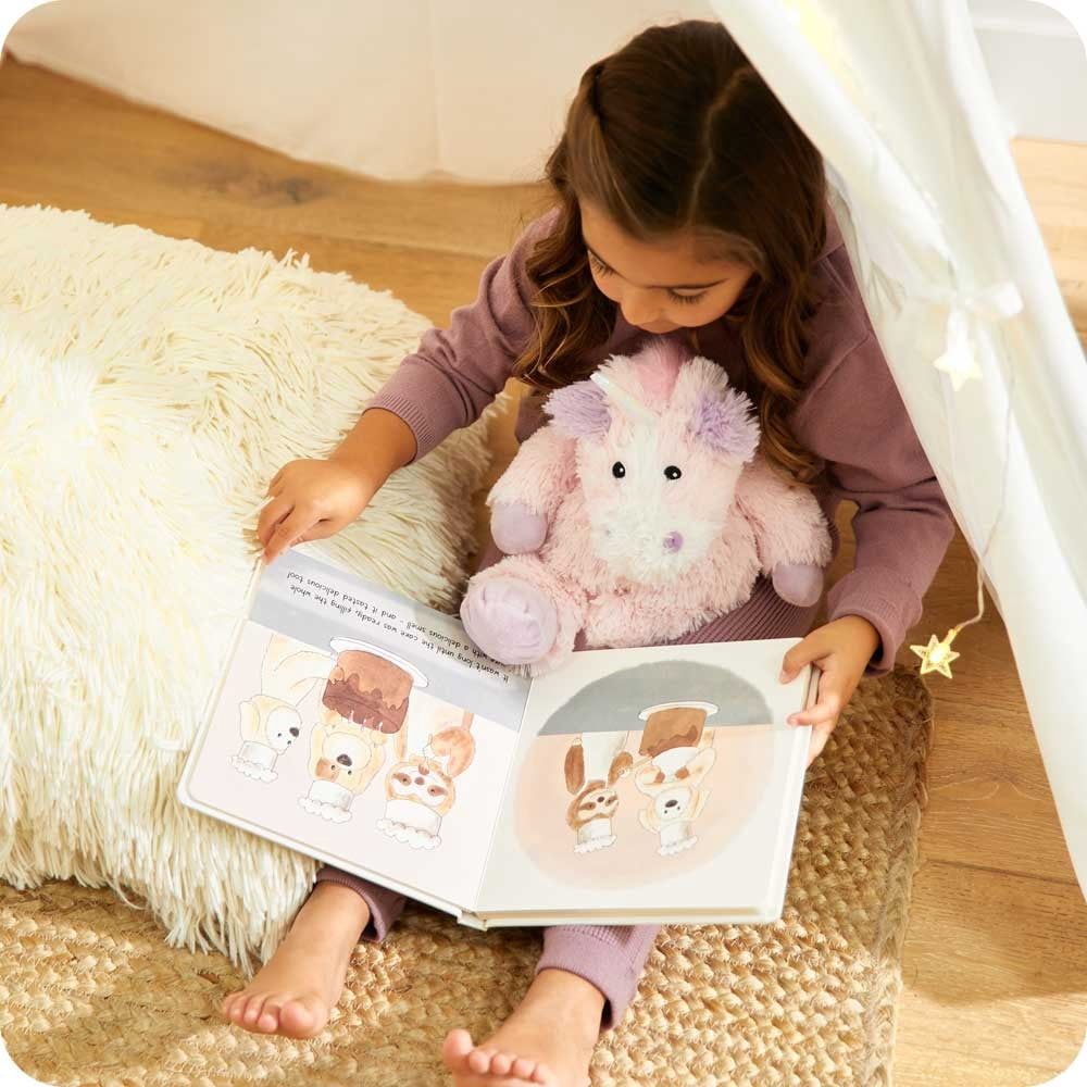 UNICORN - WARMIES Cozy Plush Heatable Lavender Scented Stuffed Animal