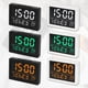 thumbnail image 4 of Reloj LED de estilo simple con pantalla grande, reloj despertador japonés para mesita de noche, reloj electrónico multifunción práctico, 4 of 6