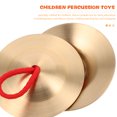 thumbnail image 3 of OULII 1 Pair Copper Finger Cymbals for Rhythm Development in Dance Celebrations, 3 of 8