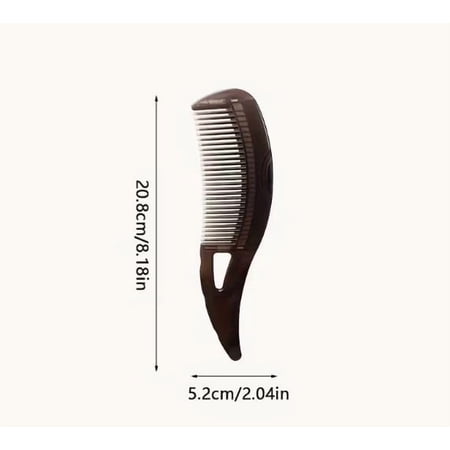 Portable Scalp Cleansing and Massaging Comb Lightweight Hair Care Tool for All Hair Types Dandruff Removal & Blood Circulation Stimulation