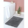 thumbnail image 1 of Accent Home Bathroom Rug Mat, Extra Soft Absorbent Premium Bath Rug, Non-Slip Comfortable Bath Mat, Carpet for Tub, Shower, Bath Room, Pack of 1 24x36 inch in grey Color., 1 of 5