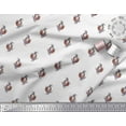 thumbnail image 2 of Soimoi Rayon Fabric Leaves & Lotus Block Decor Fabric Printed Yard 56 Inch Wide, 2 of 3