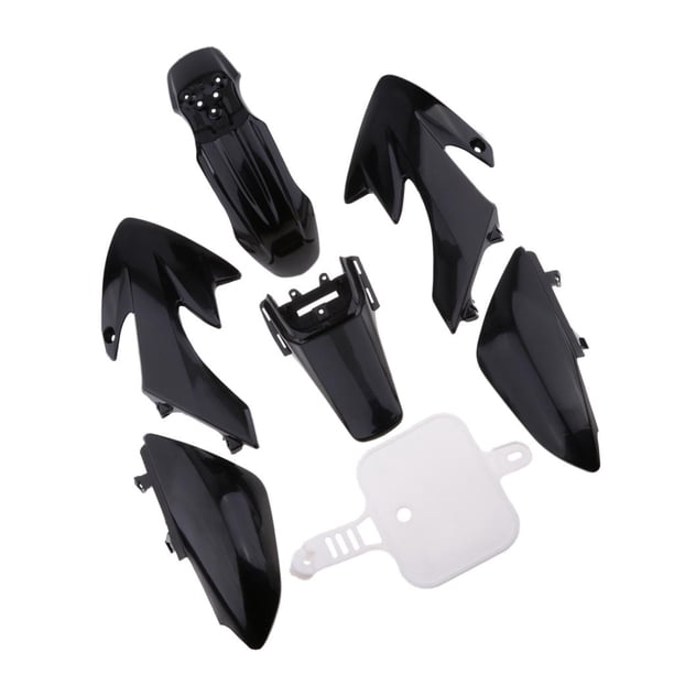 de Guardabarros de Plástico para para CRF50 50CC 120CC 125CC Negro Yotijar Kit de carenado de la motocicleta