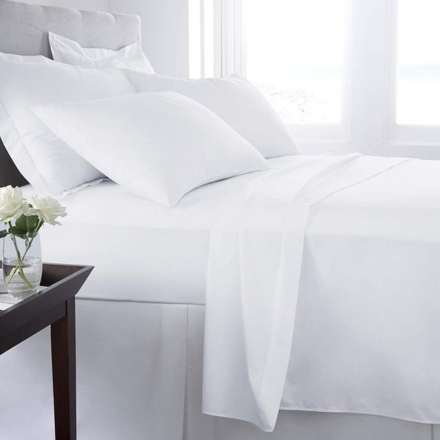 Ensemble de draps Johnson Home 200 TC - Draps 100 % coton
