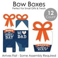 thumbnail image 6 of Big Dot of Happiness Happy Father's Day - Square Favor Gift Boxes - We Love Dad Party Bow Boxes - 12 Ct, 6 of 8