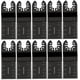 thumbnail image 1 of 10pcs 34mm Hoja multiherramienta Hoja oscilante Acero al carbono DIY Herramienta multiusos para aserrar Raspar Formar Pulido y Eliminación de lechada (10pcs) Vhermosa YQ-2893, 1 of 4