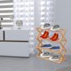 thumbnail image 5 of Estante para Simple Soporte de Planta Duradero Plegable Portátil de piezaza Soporte funciones de Almacenamiento Sin Instalación para Pasillo, Brown 4 niveles BLESIY Bastidores de zapatos, 5 of 8