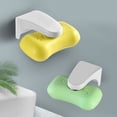 thumbnail image 3 of Home Bathroom Magnetic Soap Holder Container Case Wall Attachment Shelf Silver Soap Dishes, 3 of 7