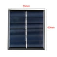 thumbnail image 3 of 5 Pcs 3V 110mA Poly Mini Solar Panel Module DIY for Phone Toys Charger 60mmx55mm, 3 of 6