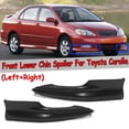 thumbnail image 1 of S Factory Style Body Kit Front Bumper Lips L-R For Toyota Corolla 2003 2004 (Instruction Not Included), 1 of 6