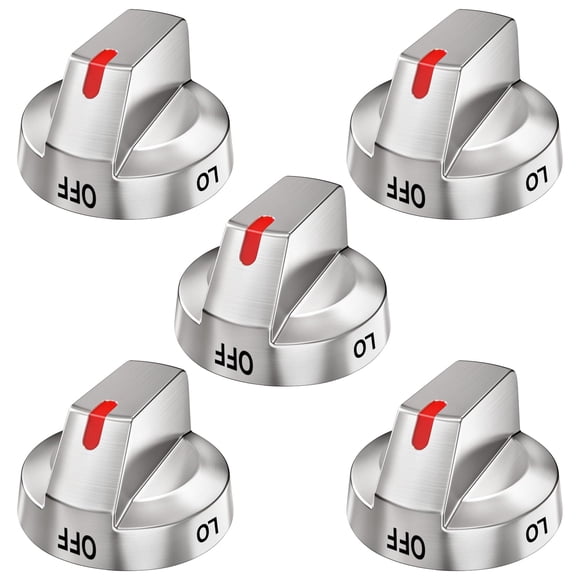 S-Union DG64-00473A Stove Knobs Compatible with Samsung Stove Knob Replacement,for Samsung Gas Range Oven Knobs Parts NX58H5600SS NX58H5650WS NX58J77