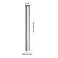 thumbnail image 2 of Unique Bargains G1/2 Female Thread 250mm Stainless Steel Straight Pipe Coupling Fitting, 2 of 5