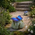 thumbnail image 4 of Illuminated Garden Light Outdoor Solar Powered Turtle Figurine Pathway Patio Yard Lawn Decor Colorful LED Statue Ornament, 4 of 7