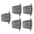 thumbnail image 2 of 5 Pcs Peignes Latéraux en Perles Accessoires pour Cheveux, 2 of 9