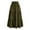 B Green, variant on Horkkom Floral Skirt for Women Summer Casual High Waist Tiered Maxi Skirts Trendy A Line Long Skirts L