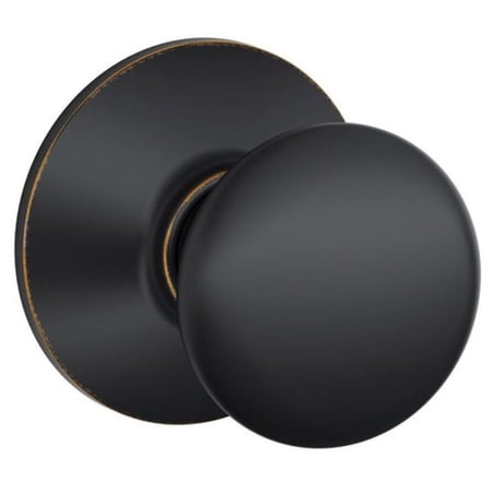 Schlage F10PLY716 Plymouth Passage Knob Aged Bronze