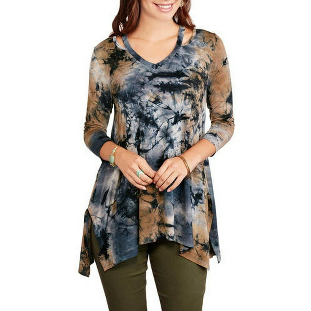 Olivia Sky - Olivia Sky Women's Modern Tie Dye Long S - Walmart.com - Walmart.com