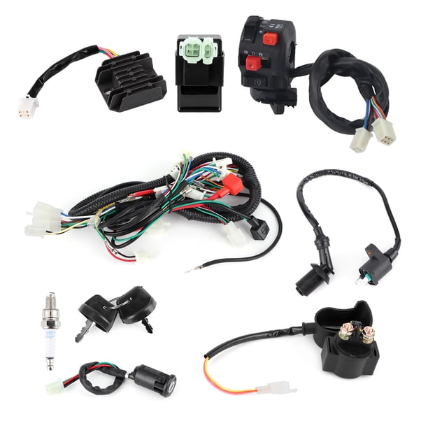 Accesorio para vehículo, kit de cableado de motor de arranque eléctrico, arnés de chispa del motor, salida de alta intensidad