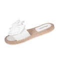 thumbnail image 2 of OKBOP Women Open Toe Flat Slide Sandals Flat Arch Slip Resistant Flatform Stable Flat Heel, 2 of 5