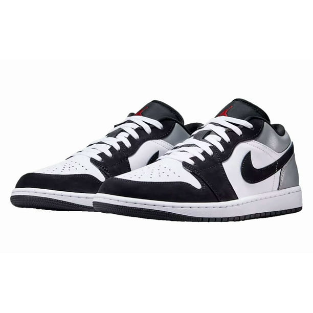 N I-K-E A i r-Jor-dan 1 Low SE 'White Black Matte Silver' Men's Shoes HF3148-106 NEW