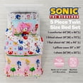 thumbnail image 2 of Juego de cama Franco Sonic The Hedgehog Girl Anime Talla Twin, 2 of 6