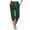 Dark Green, variant on Gunia Capri Pants Women High Waisted Pajama Pants Capris For Casual Print Pants Bottom Drawstring Joggers Casual Pants Summer Pants