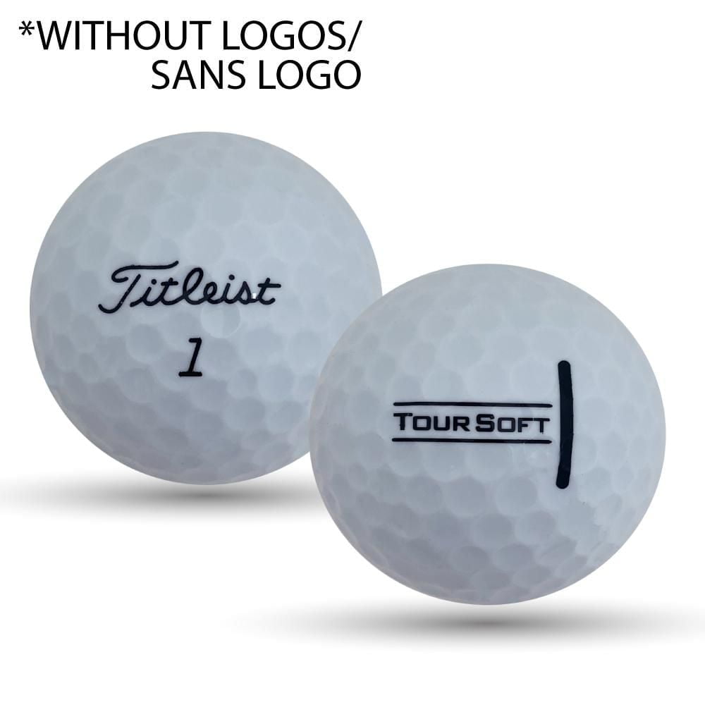 Mulligan - 36 Titleist Tour Soft 5A Pristine Recycled Used Golf Balls, White