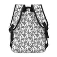 thumbnail image 4 of Rateoe Snake Pattern Casual Backpack for School, Work, Travel – Adjustable Straps, Multiple Compartments – Ergonomic Design, Fits Laptops and Tablets, 4 of 5