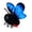 Blue, variant on Smart Sensing Flapping Butterfly Toy Interactive CatSmart Sensing Flapping Butterfly Cat Toy, Interactive Fluttering