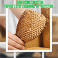 thumbnail image 4 of Brown Honeycomb Paper Packaging, 30 cm x 30 m Biodegradable Paper Bubble Wrap, Eco-Friendly Brown Packing Paper, 4 of 5