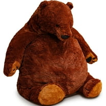 Djungelskog Bear Plush Toy - Soft and Cuddly (39.4 inches, Brown) - Perfect for Kids and Adults