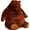 Brown, variant on Djungelskog Bear Plush Toy - Soft and Cuddly (39.4 inches, Brown) - Perfect for Kids and Adults