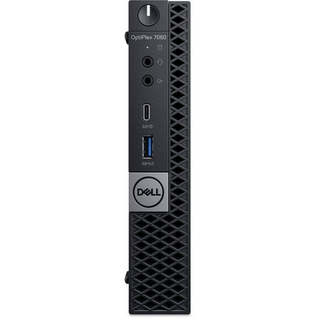 Refurbished Dell OptiPlex 7060-MICRO Desktop - Intel Core i7 - 32GB Memory - 1TB SSD - Black