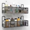 thumbnail image 2 of Wall-Mount Bathroom Shelf Shower Shampoo Rack Toilet Accessories Kitchen μ* ην, 2 of 8