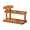 D, variant on Two Tier Shelf Desktop Shelf Organizer Double Layer Storage Rack For Desk, Kitchen, Office Supplies Wooden Desk Organizer Coffee Finish | Versatile Home Storage