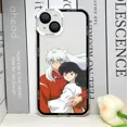 thumbnail image 3 of Funda de teléfono de Anime japonés Inuyasha Higurash para IPhone 16, 15, 14, 13, 12, 11 Pro Max, Mini, XS, X, 7, 8Plus, SE2, cubierta suave transparente, 3 of 5