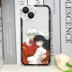 thumbnail image 3 of Funda de teléfono de Anime japonés Inuyasha Higurash para IPhone 16, 15, 14, 13, 12, 11 Pro Max, Mini, XS, X, 7, 8Plus, SE2, cubierta suave transparente, 3 of 5