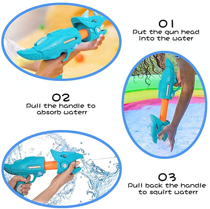 Water Blaster Brinquedos para o Verão, Pool Squirt Guns, Water