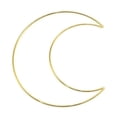 thumbnail image 1 of Dsseng Metal Macrame Moon Hoop for Dreamcatcher Making Macrame Project DIY Crafts Ring, 1 of 17